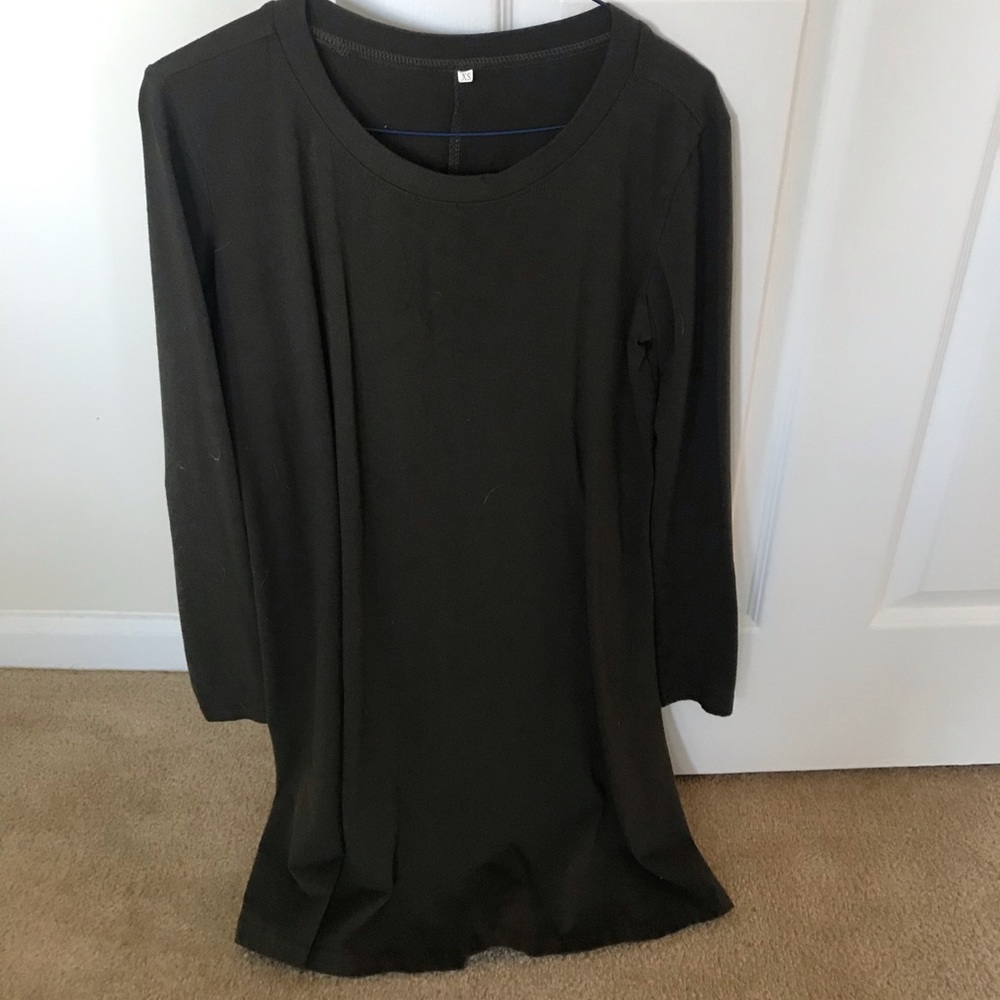 Army green dress